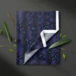 Tissu motif Corail Parme