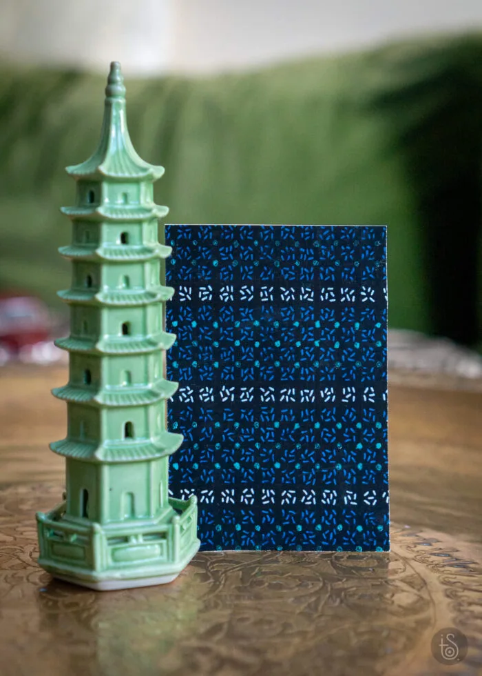 Tissu motif "Tictac Héritage" – Image 4