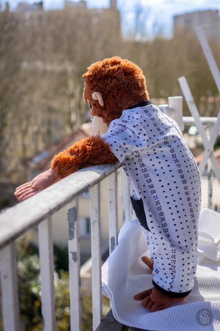 Tictac Multinoir en French Terry