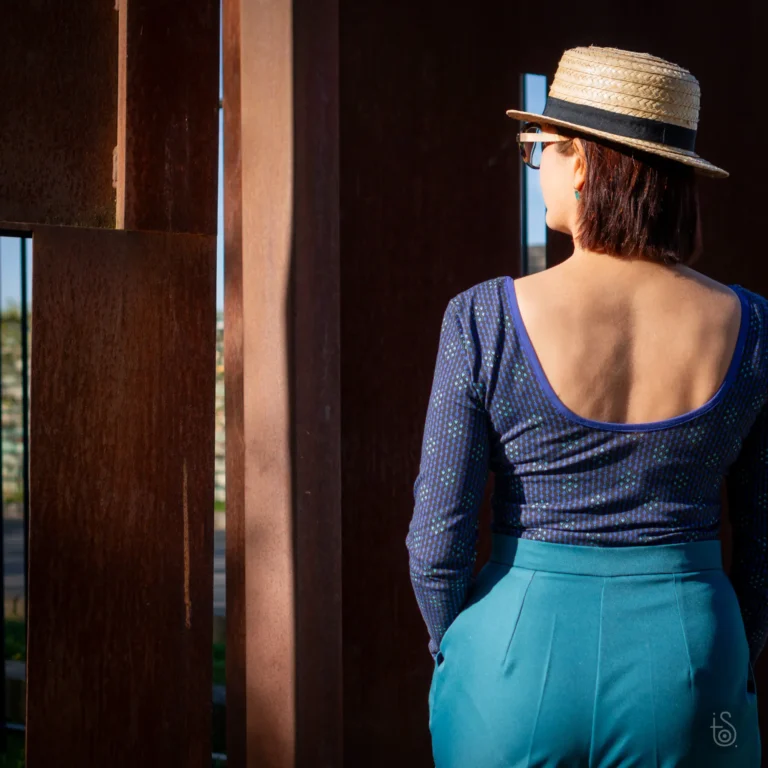 Body Picnic en jersey de coton Lozange Cétoine