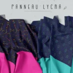 Tissu panneau Lycra UV+ • Maillot de bain