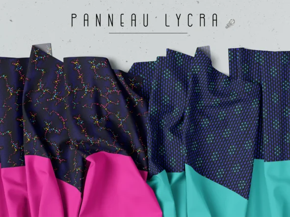 Tissu panneau Lycra UV+