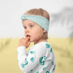 Tissu imprimé Guimauve Cédrat