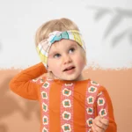 Tissu Berlingot Mandarine