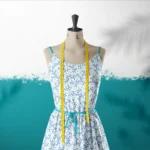 Tissu imprimé Meringue Cassis