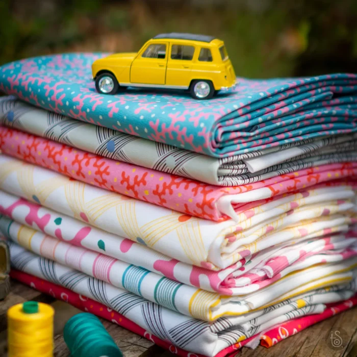 Tissu Berlingot Menthe Frisson – Image 6