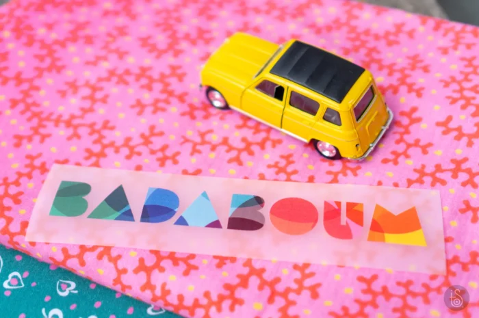 Transfert textile "Badaboum" – Image 3