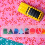 Transfert textile "Badaboum"