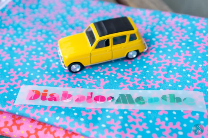 Transfert textile "Diabolo Menthe" – Image 2