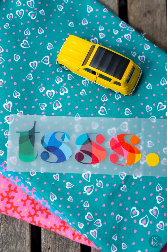 Transfert textile "Tsss." – Image 2