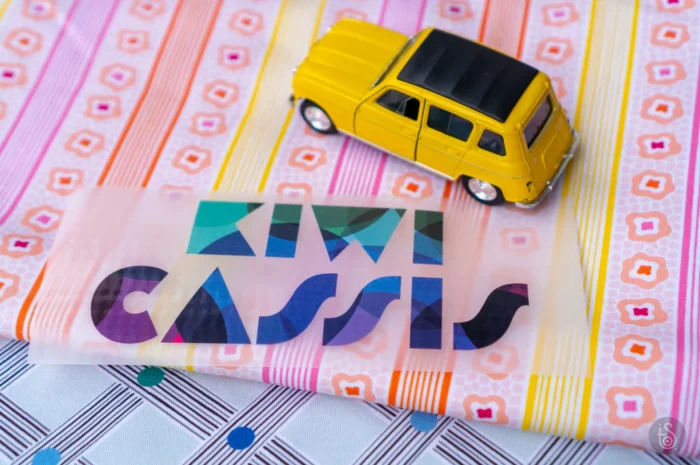 Transfert textile "Kiwi Cassis" – Image 3