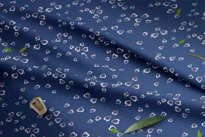 tissu imprimé,tissu au mètre,motif vintage,tissu imprimé vintage,tissu couture été,tissu OEKO-TEX,collection Sorbets,motifs rétro,tissu pois rayure,motif vintage géométrique