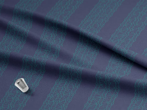 tissu dentelleviolet